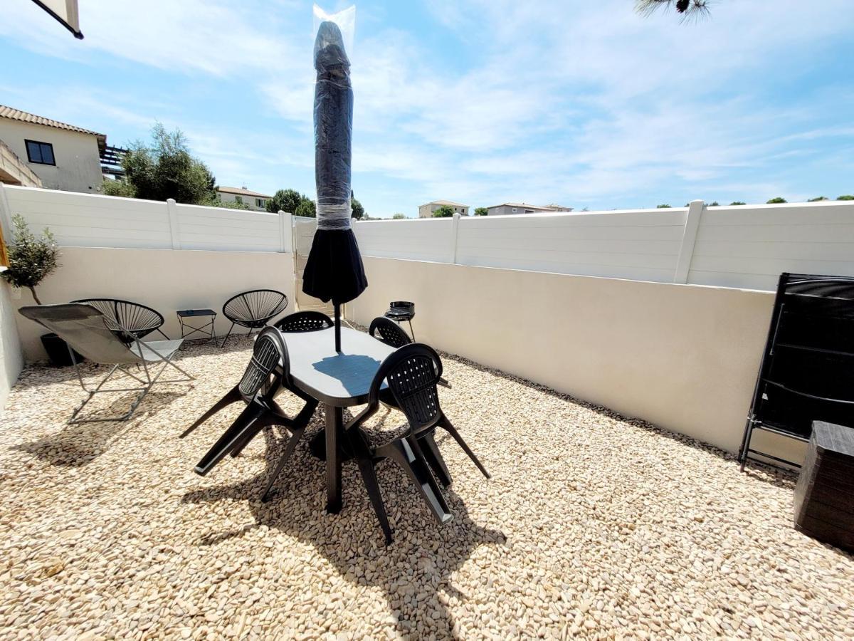 Logement Independant "Les Coquelicots", Terrasse Proche Des Plages Et Montpellier ジュヴィニャック エクステリア 写真